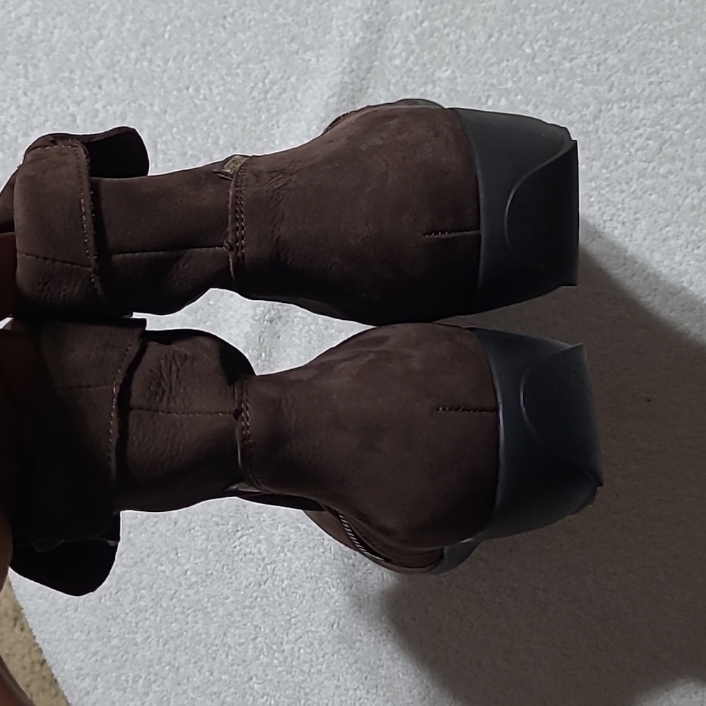 Mephisto Seddy Air-Jet Leather Ankle Boots Size 10 Womans - Picture 5 of 8